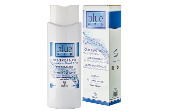 PRODUCT BLUE CAP BATH AND SHOWER GEL